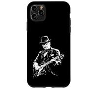 Custodia per iPhone 11 Pro Max Winston Churchill Suonare Chitarra Design