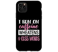 Custodia per iPhone 11 Pro Max Womens Caffiene & Words Wheaten Terrier Dog Lover