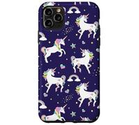Custodia per iPhone 11 Pro Max Womens Kids Girls Pretty Unicorn Pattern