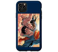 Custodia per iPhone 11 Pro Max Wonder Woman and Superman Flying Selfie