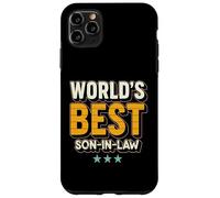 Custodia per iPhone 11 Pro Max World’s Best Son-in-Law Ever Retro Grunge Reunion Outfit