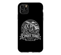 Custodia per iPhone 11 Pro Max Xilografia Cinque Terre Liguria Italia