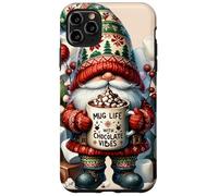 Custodia per iPhone 11 Pro Max Xmas Hot Chocolate Gnome For Women And Christmas Mug