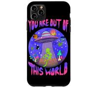 Custodia per iPhone 11 Pro Max You Are Cosmic Alien UFO Graphic Design