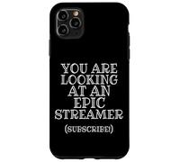 Custodia per iPhone 11 Pro Max You Are Looking At Epic Streamer Subscribe IRL Stream Gear