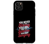 Custodia per iPhone 11 Pro Max You Never Know Until You Survive Heart Surgery -