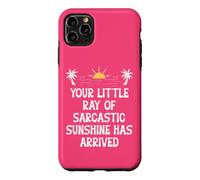 Custodia per iPhone 11 Pro Max Your Little Ray Sarcastic Sunshine Has Arrived Funny Summer