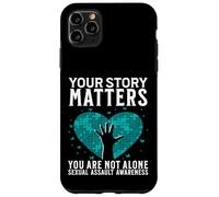 Custodia per iPhone 11 Pro Max Your Story Matters Support Sexual Assault Awareness Gifts