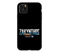 Custodia per iPhone 11 Pro Max Zante Grecia Città Viaggio Costiera Fuga
