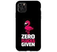 Custodia per iPhone 11 Pro Max Zero Flocks Given fenicottero umorismo sarcastico
