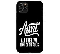 Custodia per iPhone 11 Pro Max Zia All The Love None Of The Rules Citazione