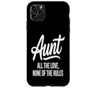 Custodia per iPhone 11 Pro Max Zia All The Love None Of The Rules Citazione