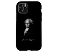 Custodia per iPhone 11 Pro Maximilien Robespierre Rivoluzione Francese Ritratto