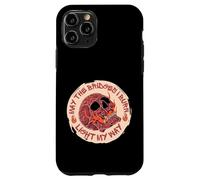Custodia per iPhone 11 Pro May The Bridges I Burn Light My Way Skull Gothic Graphic
