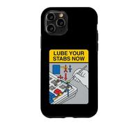 Custodia per iPhone 11 Pro Mechanical Keyboard Builder Lube Your Stabs Now