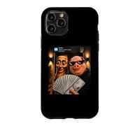 Custodia per iPhone 11 Pro Meme AI del visitatore inaspettato John Pork Tung Sahur