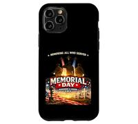 Custodia per iPhone 11 Pro Memorial Day in onore di tutti coloro che hanno servito gli Stati Uniti patri