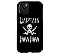 Custodia per iPhone 11 Pro Mens Boat Capitan PawPaw - canottaggio nonno nautico regalo