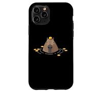 Custodia per iPhone 11 Pro Mens Womens Kids Girls Oranges Meme Lover Capybara