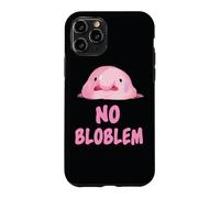Custodia per iPhone 11 Pro Mens Womens Kids No Bloblem Blobfish Lover
