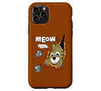Custodia per iPhone 11 Pro Meow Finding Mouse, Cats & Mice Illustration Graphic Designs