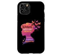 Custodia per iPhone 11 Pro Mese della storia delle donne Forza Coraggio Ispirazione