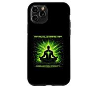 Custodia per iPhone 11 Pro Messaggio di simmetria virtuale dall'arte della meditazione cosmica dell'eternità