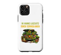 Custodia per iPhone 11 Pro Mi Hanno Lasciato Senza Sorveglianza Giardinaggio Divertente