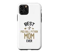 Custodia per iPhone 11 Pro Migliore Pied Ball Python Mom Ever Carino Piebald Snake
