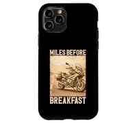 Custodia per iPhone 11 Pro Miles Before Breakfast Moto Adventure Design