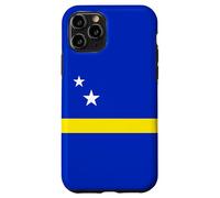 Custodia per iPhone 11 Pro Minimal Curacao Flag Inspired Stars and Stripe Art
