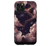 Custodia per iPhone 11 Pro Mistico cielo notturno grafico Pozioni incantate e celesti
