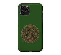 Custodia per iPhone 11 Pro Mitologia celtica dei boschi druidi della quercia sacra