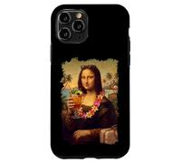 Custodia per iPhone 11 Pro Mona Lisa In Florida Vacanza Cocktail Viaggio Spiaggia