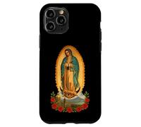 Custodia per iPhone 11 Pro Monumenti iconici di Guadalupe, Popocatépetl e Città del Messico