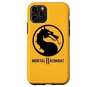Custodia per iPhone 11 Pro Mortal Kombat 11 Dragon Black Logo
