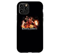 Custodia per iPhone 11 Pro Mortal Kombat X Scorpio Flames