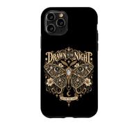 Custodia per iPhone 11 Pro Moth Celestial Art: Segui la Luce della Notte