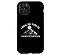 Custodia per iPhone 11 Pro Mountain Runner Sporco Trail Running Citazione
