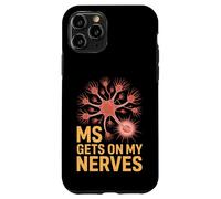 Custodia per iPhone 11 Pro MS ottiene sui miei nervi divertente consapevolezza medica dicendo