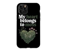Custodia per iPhone 11 Pro Muschi e Felci Collezionista Tesori Botanici Piante del Bosco