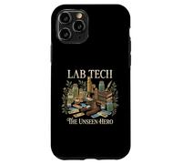 Custodia per iPhone 11 Pro Muschio L'eroe invisibile Fungi Biologia Istologia Lab Tech
