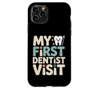Custodia per iPhone 11 Pro My First Dentist Visit Kids Spazzolino da denti Smile