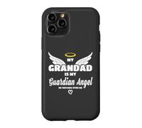 Custodia per iPhone 11 Pro My Grandad Is My Guardian Angel He Watches Over Me In Memory
