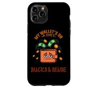 Custodia per iPhone 11 Pro MY WALLET'S ON A DIET IT KEEPS LOSING BUCKS AND SENSE