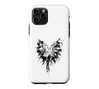 Custodia per iPhone 11 Pro Mythical Phoenix Bird Rise From Ashes Watercolor Graphic