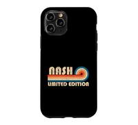 Custodia per iPhone 11 Pro NASH Surname Retro Vintage 80s 90s Birthday Reunion