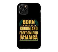 Custodia per iPhone 11 Pro Nato dove Riddim e la libertà corrono l'indipendenza giamaicana