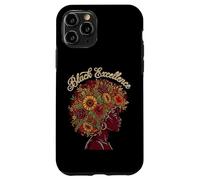 Custodia per iPhone 11 Pro Natural Hair Floral Afro Woman Melanin Pride