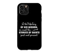 Custodia per iPhone 11 Pro Nella Biblioteca della Sua Saggezza: Storie di Santi